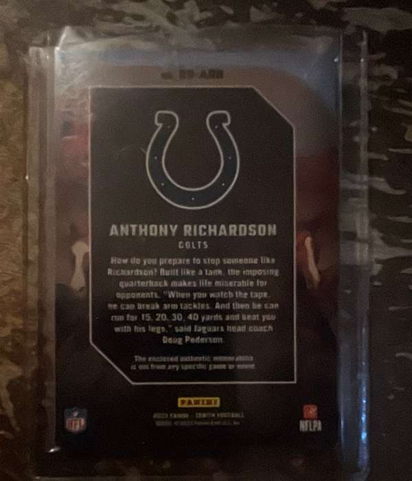 Card back