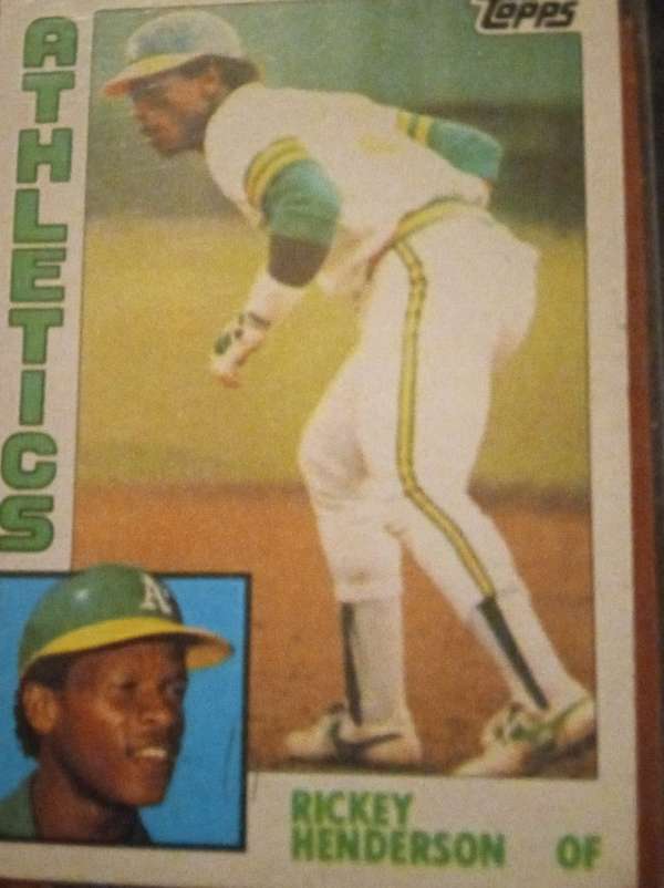 #NNO Rickey Henderson