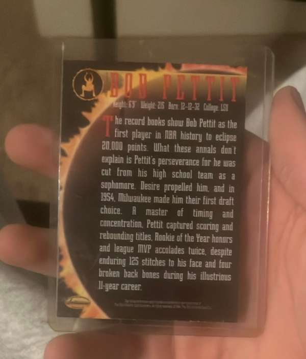 Card back