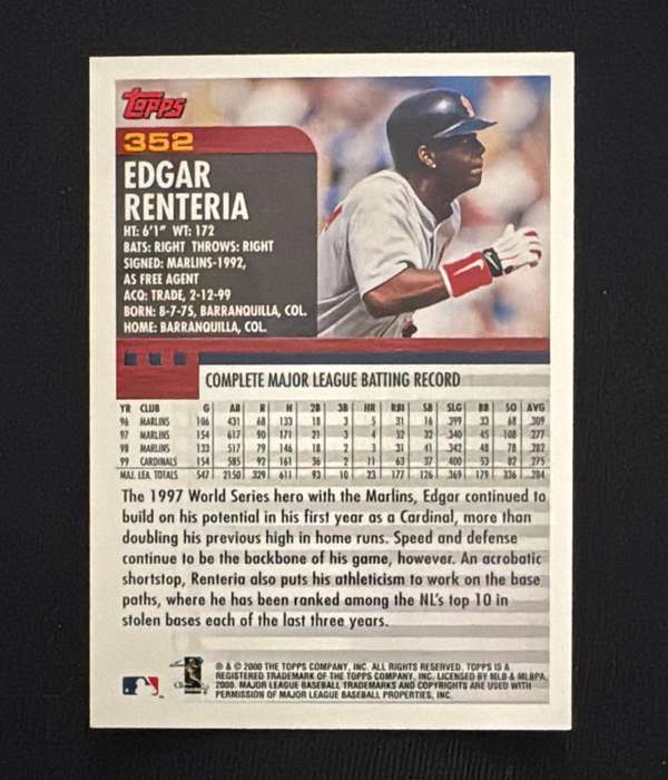Card back