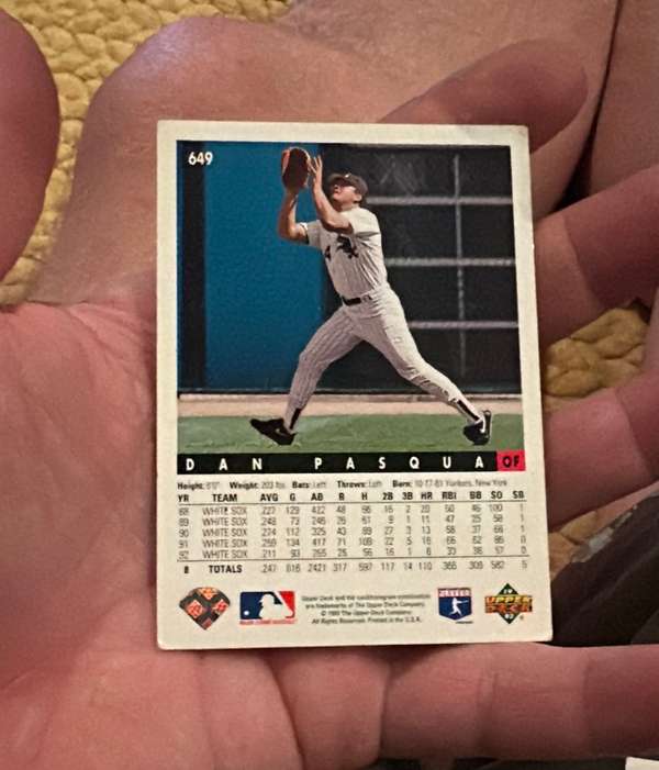 Card back