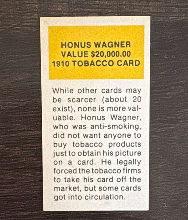 Card back