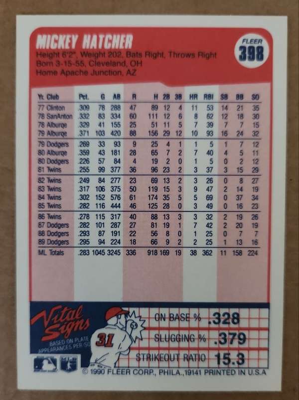 Card back