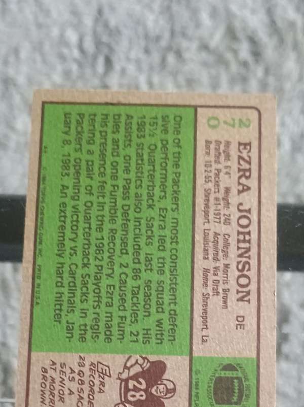 Card back