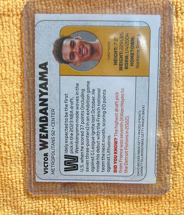 Card back