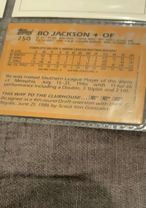 Card back