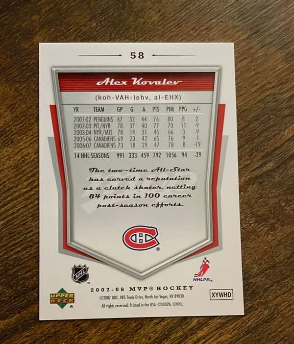 Card back