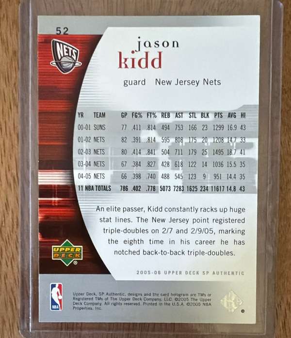 Card back