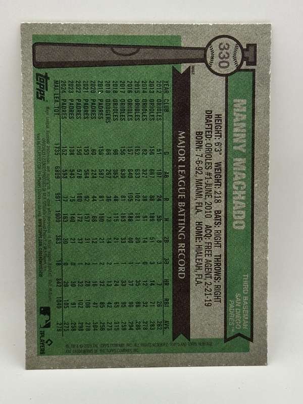 Card back