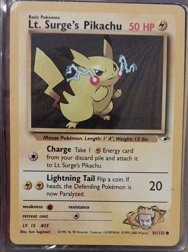 Lt. Surge's Magnemite (80)