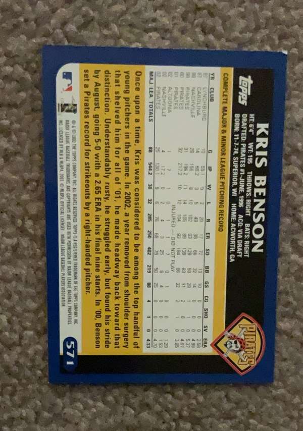 Card back
