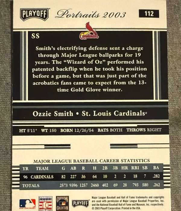 Card back