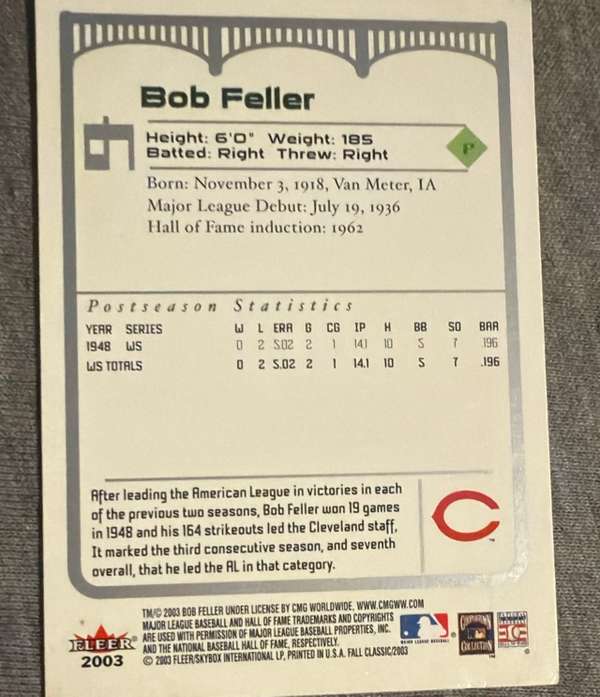 Card back