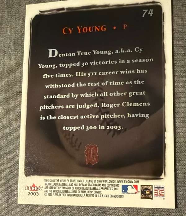 Card back