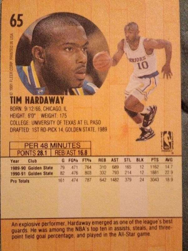 #29 Tim Hardaway