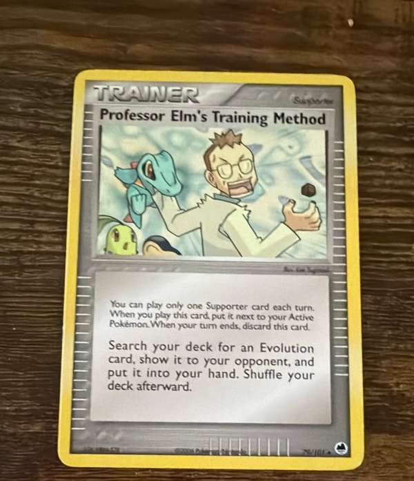 Professor Elm's Training Method