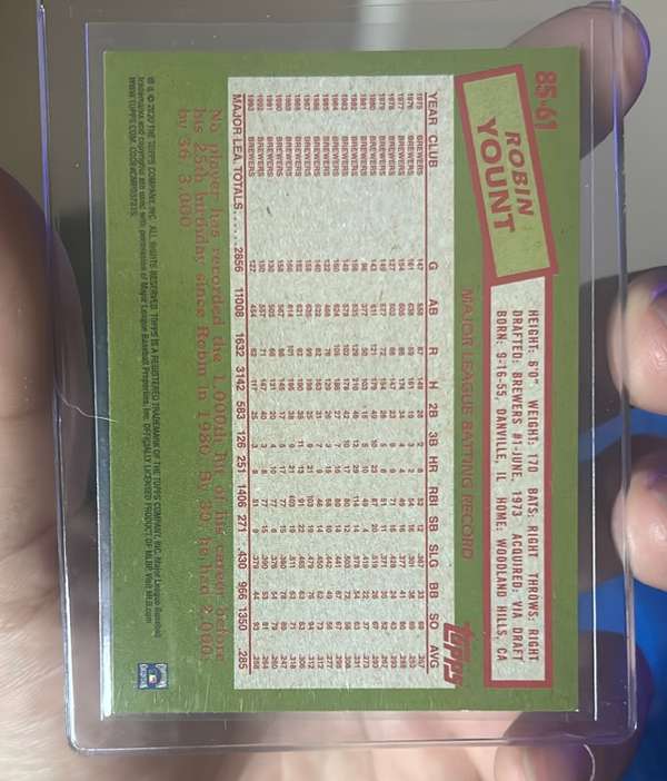 Card back