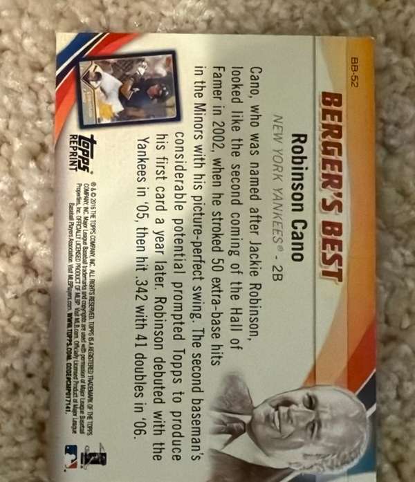 Card back