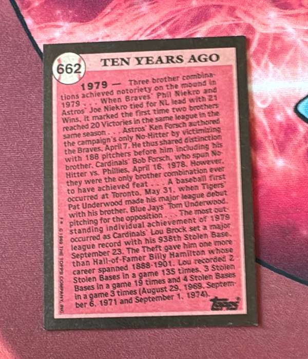 Card back