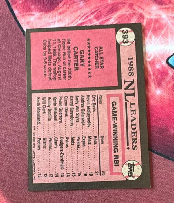 Card back