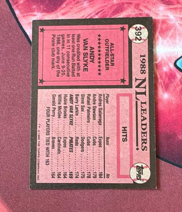 Card back