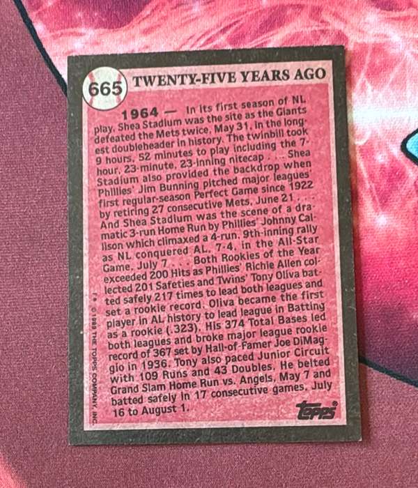 Card back