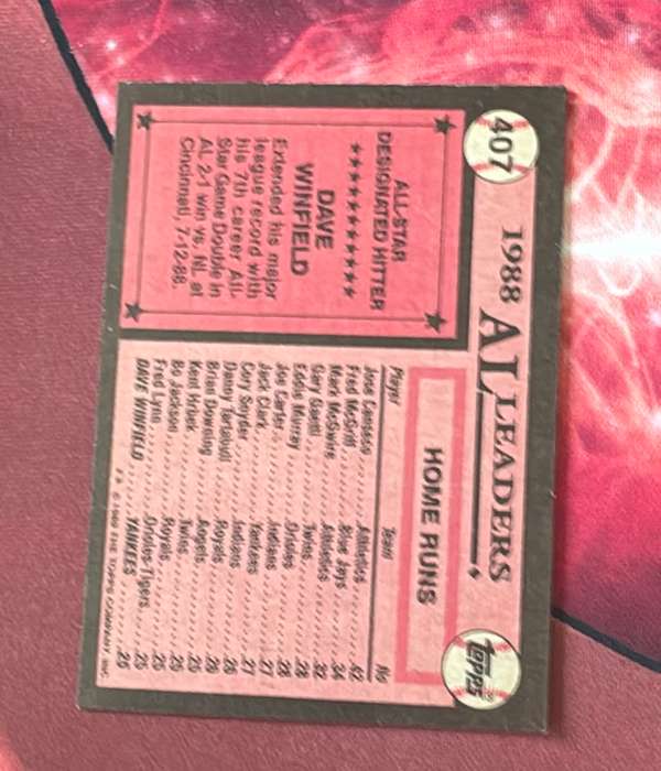 Card back