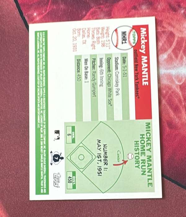 Card back