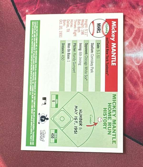Card back