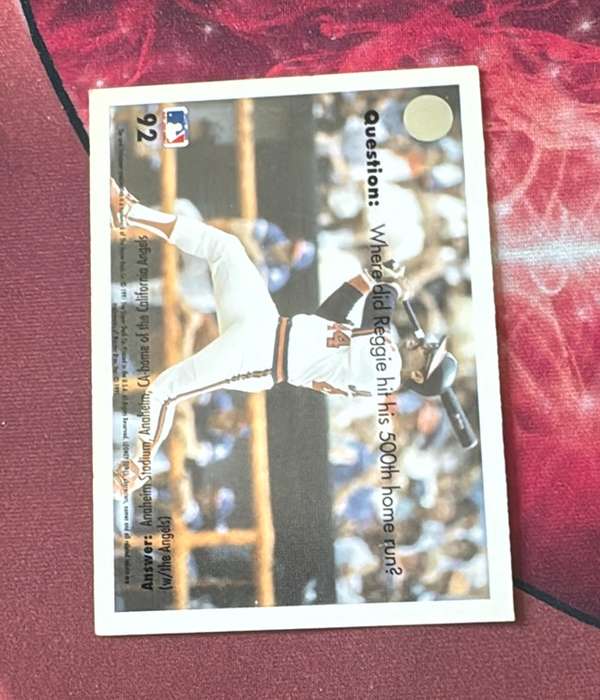 Card back