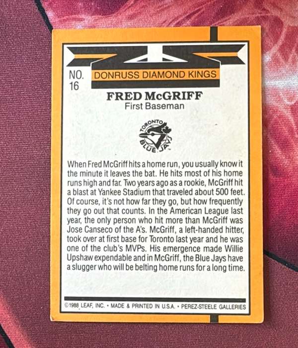 Card back