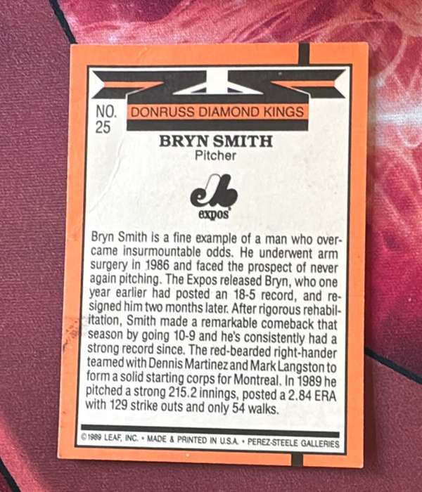 Card back