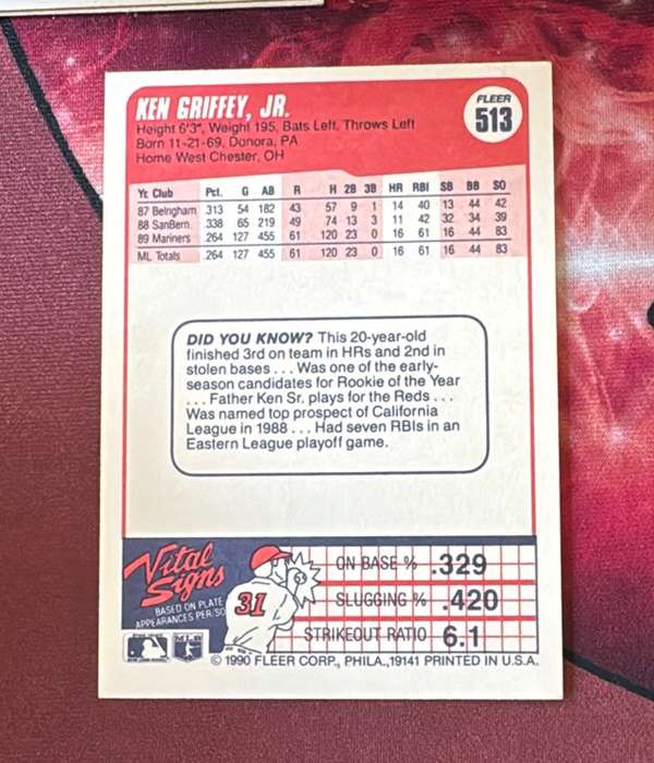 Card back