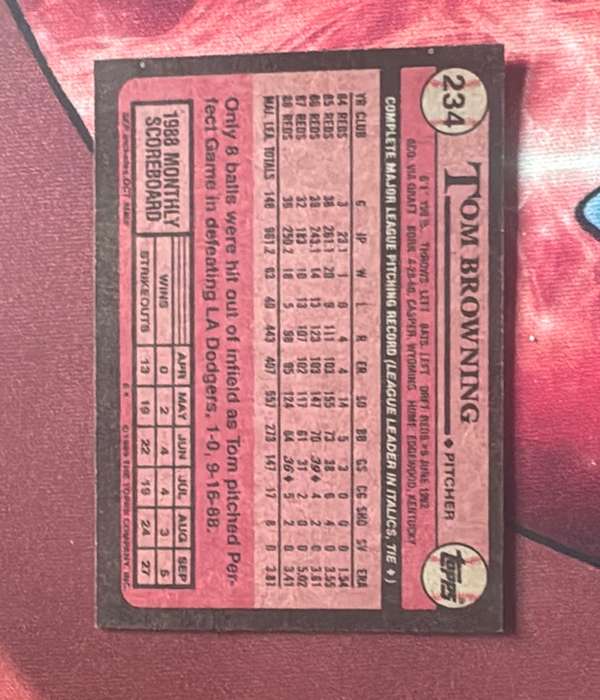 Card back