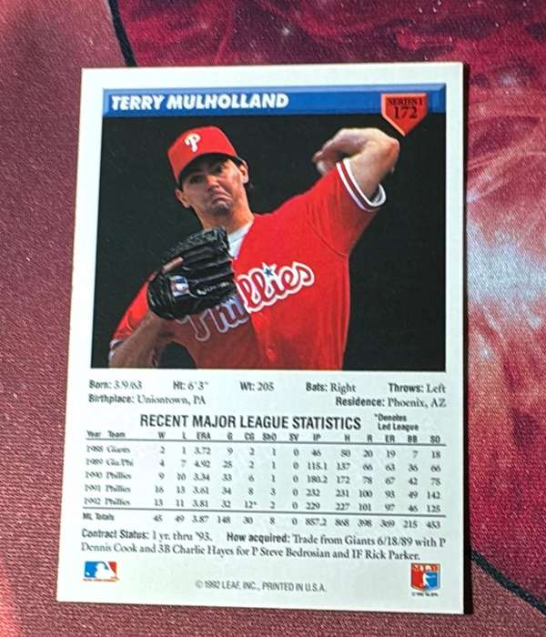 Card back