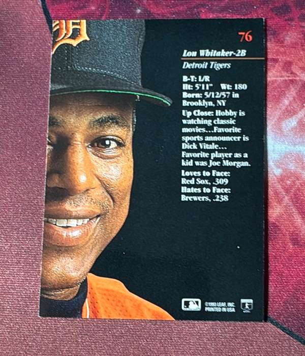 Card back