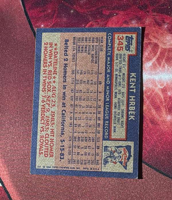 Card back