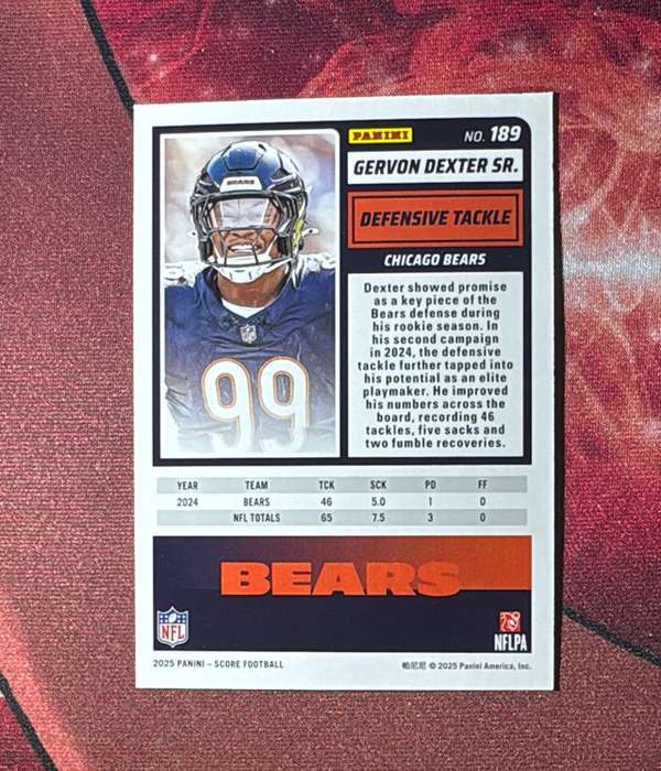 Card back