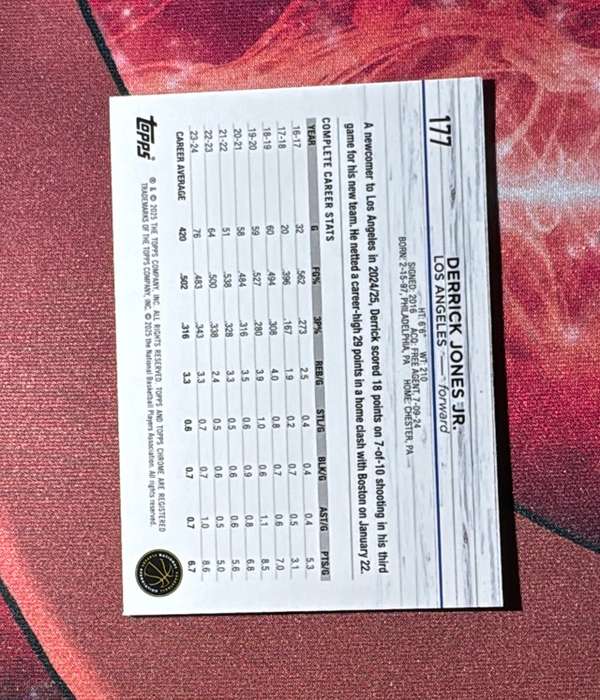 Card back