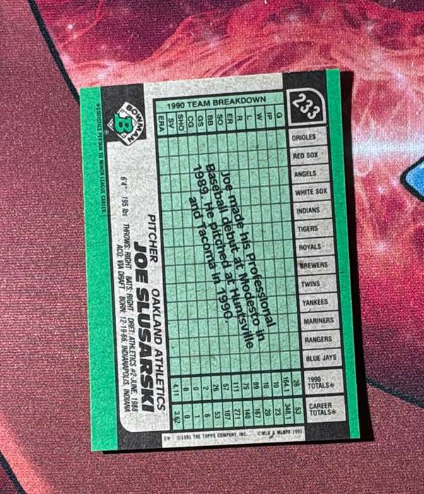 Card back