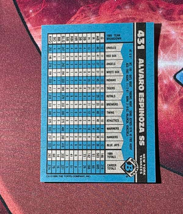 Card back