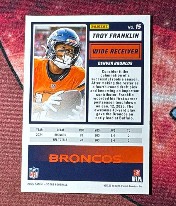 Card back