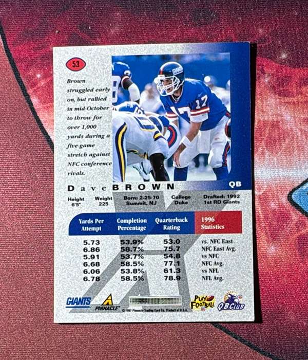 Card back
