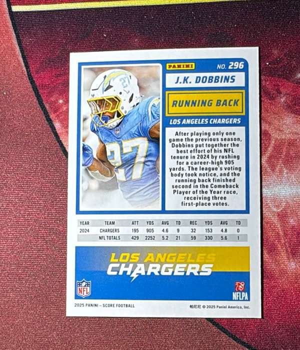 Card back