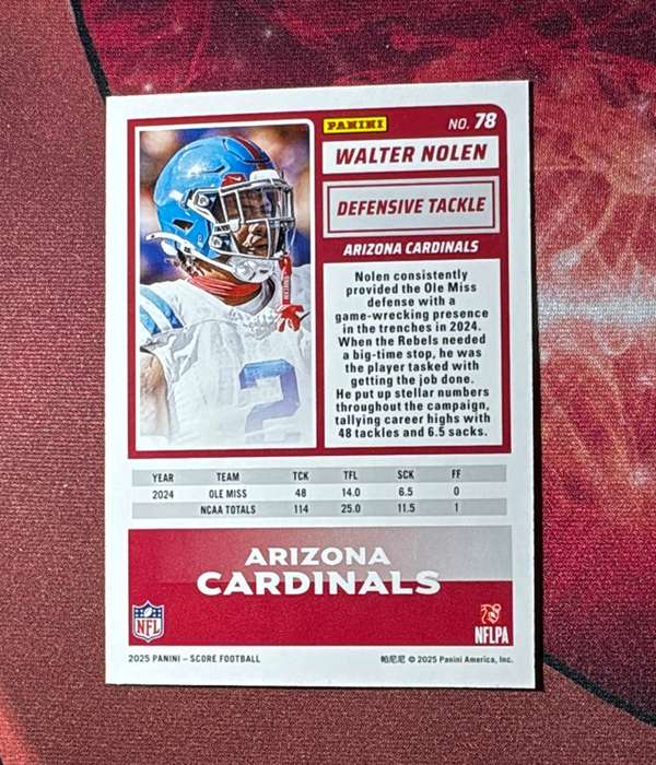 Card back
