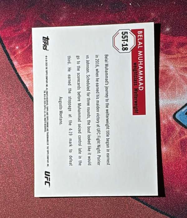 Card back
