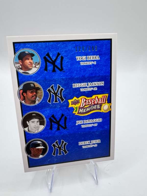Yogi Berra / Reggie Jackson / Joe DiMaggio / Derek Jeter