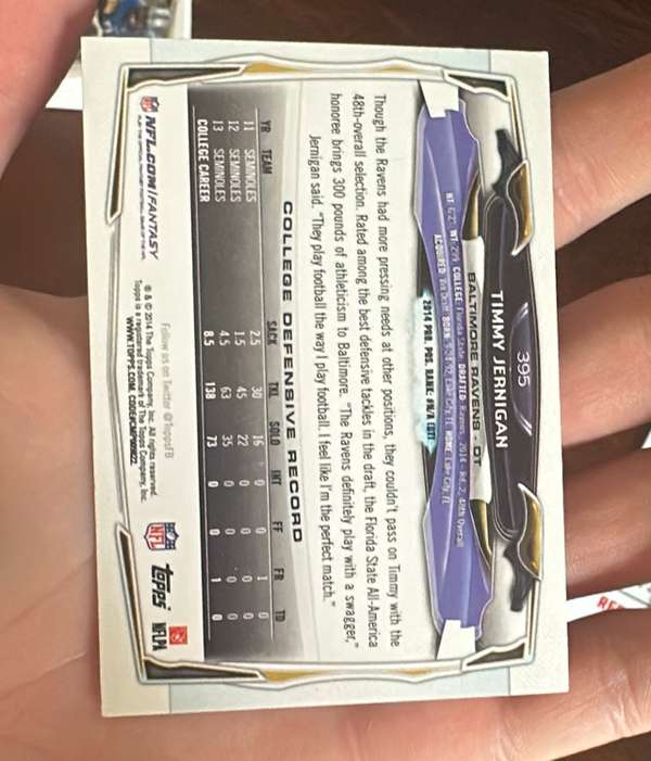 Card back