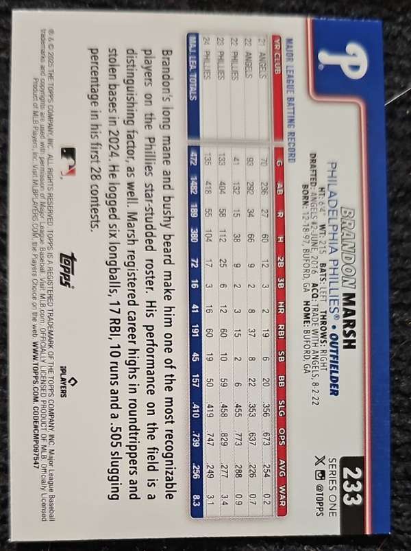 Card back