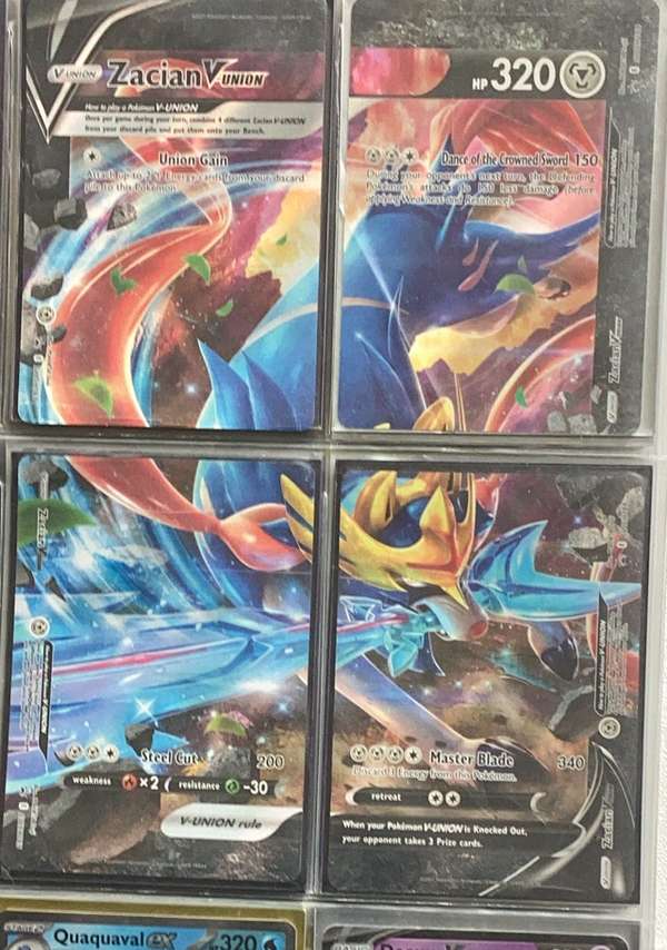 Zacian V-UNION [Set of 4]